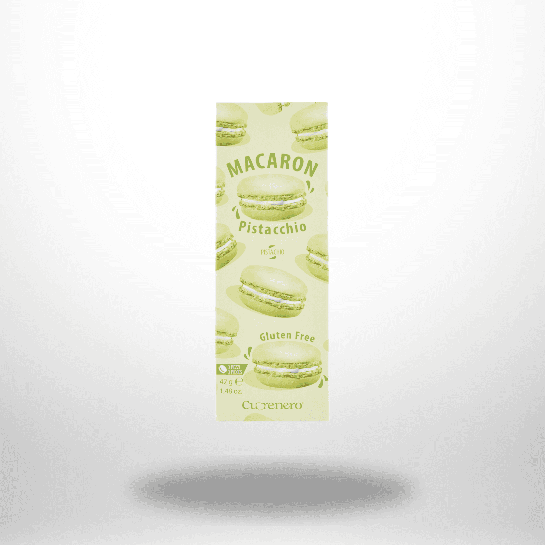 Cuorenero Macaron Pistazie (3 Stück) 42g