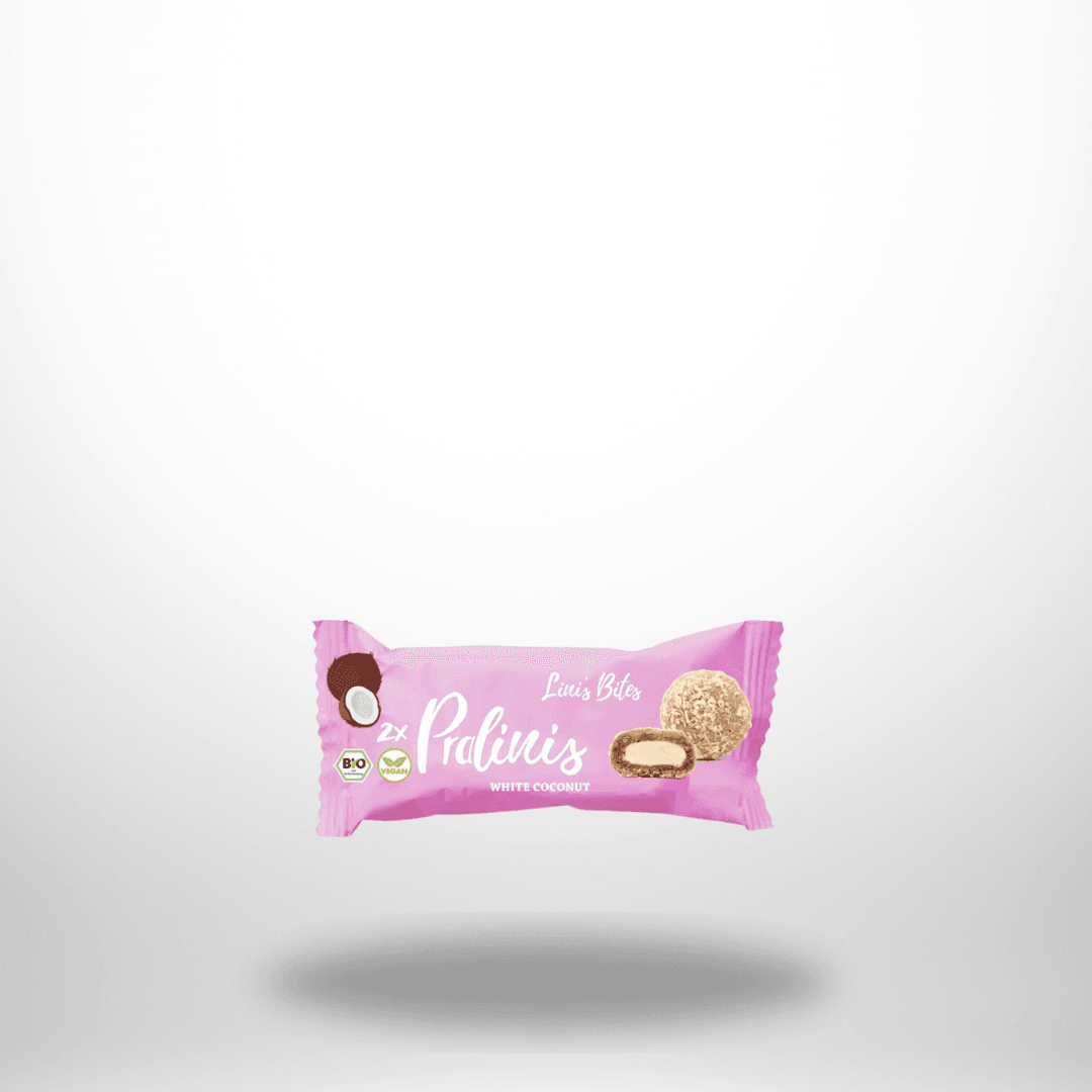 Linis Bites Pralinis White Coconut Bio 46g