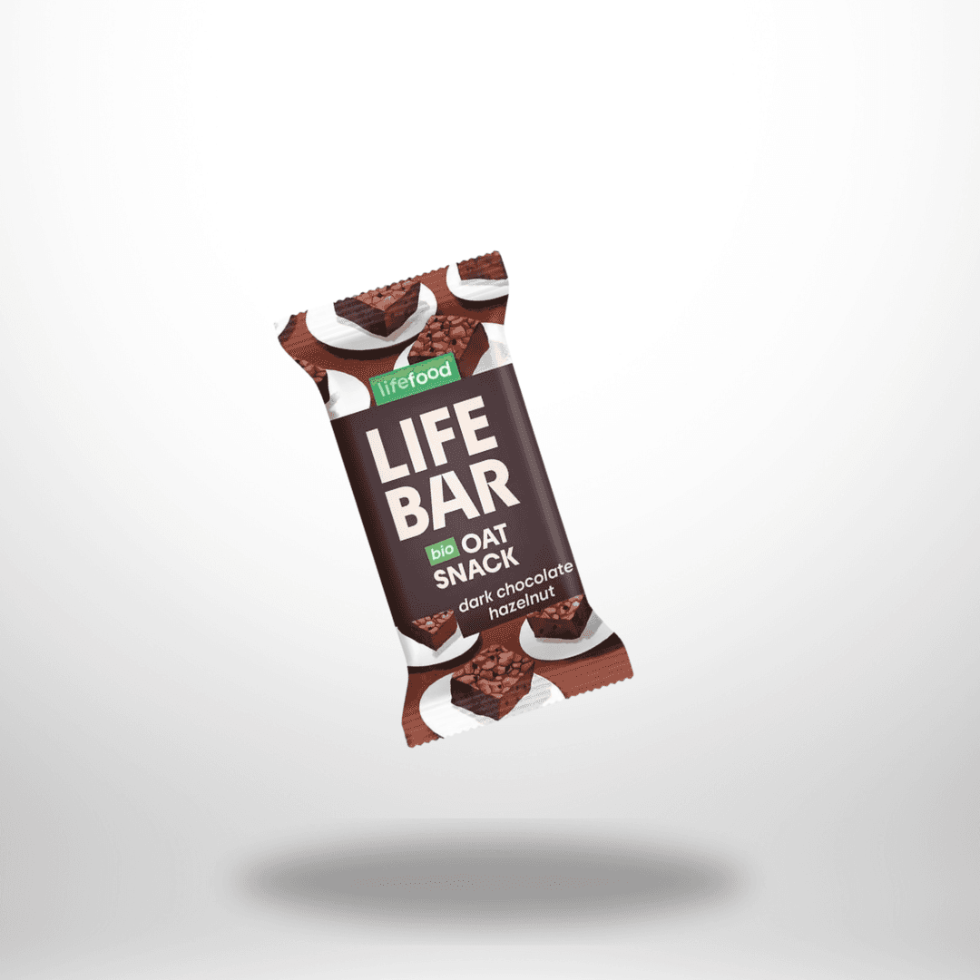 Lifebar OatSnack Dark Chocolate Hazelnut Bio 40g