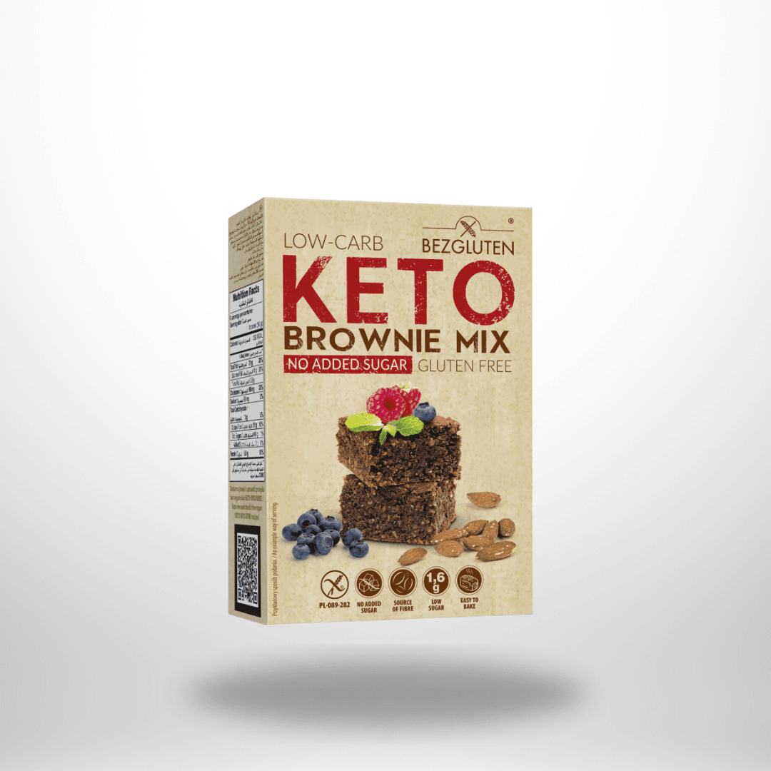 BezGluten KETO Brownie Mix Backmischung 150g – Bild 1