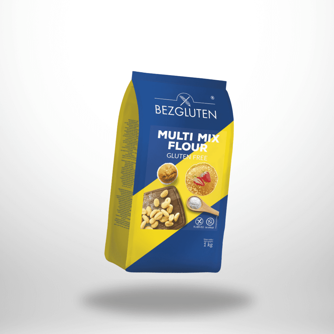 BezGluten MulitMix Mehl für alle Kochanwendungen 1kg – Bild 1