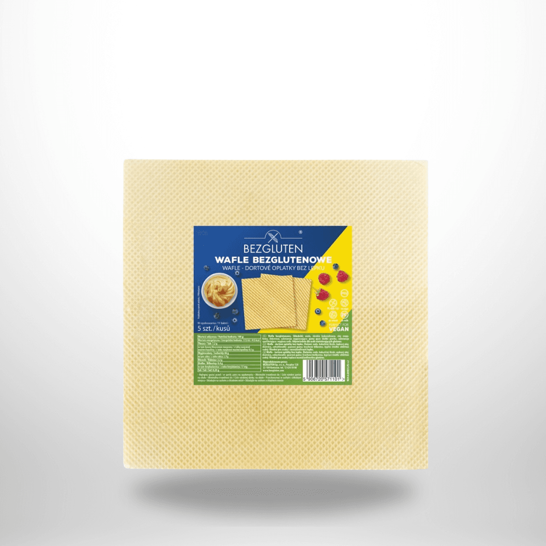 BezGluten Waffeln - 5 Stk. 140g