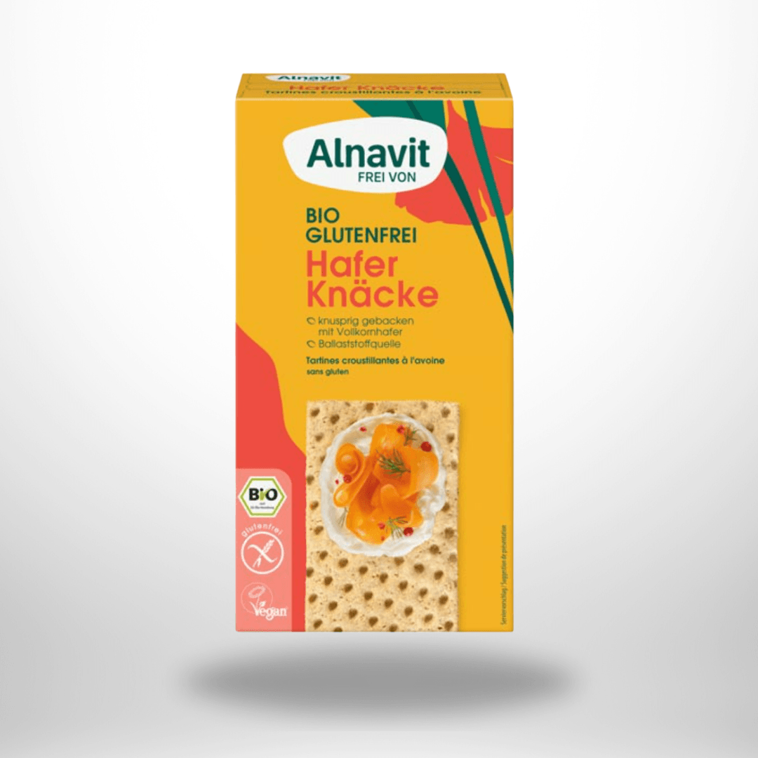 Alnavit Hafer Knäckebrot Bio 160g