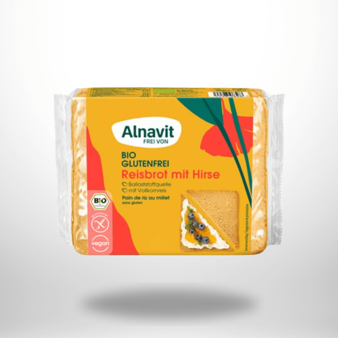 Alnavit Reisbrot mit Hirse Bio 375g – Bild 1