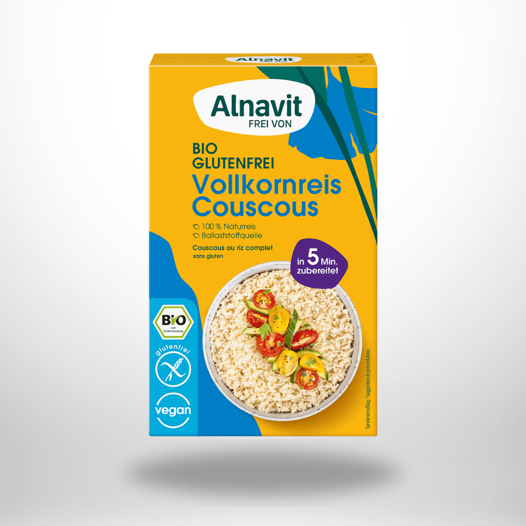 Alnavit Vollkornreis Couscous Bio 300g