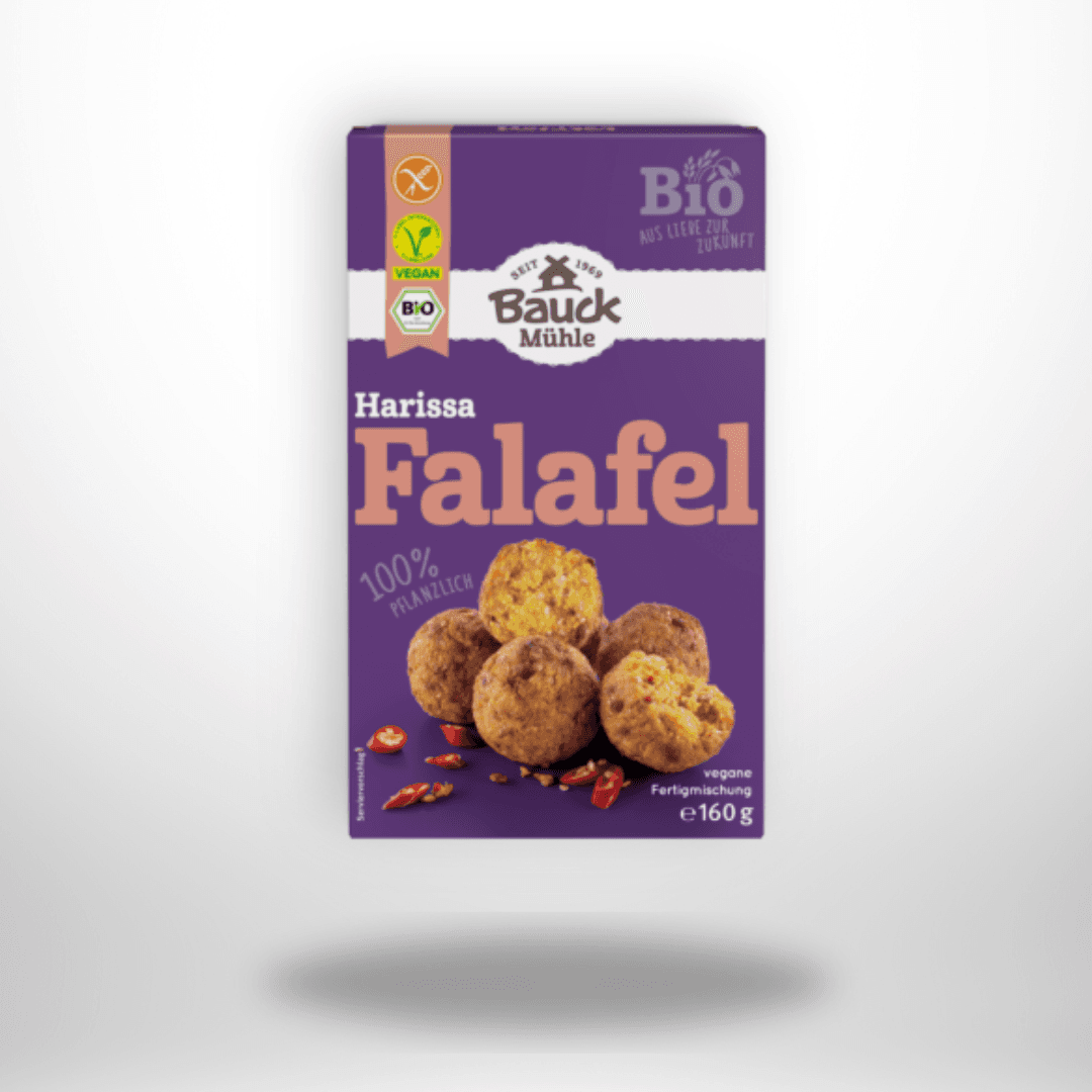Bauck Harissa Falafel Fertigmischung Bio 160g – Bild 1