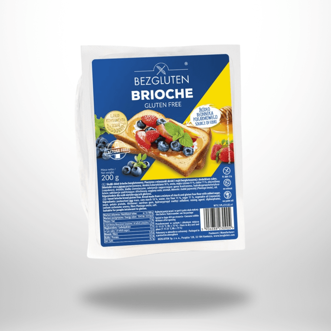 BezGluten Brioche - süßes Brot 200g – Bild 1