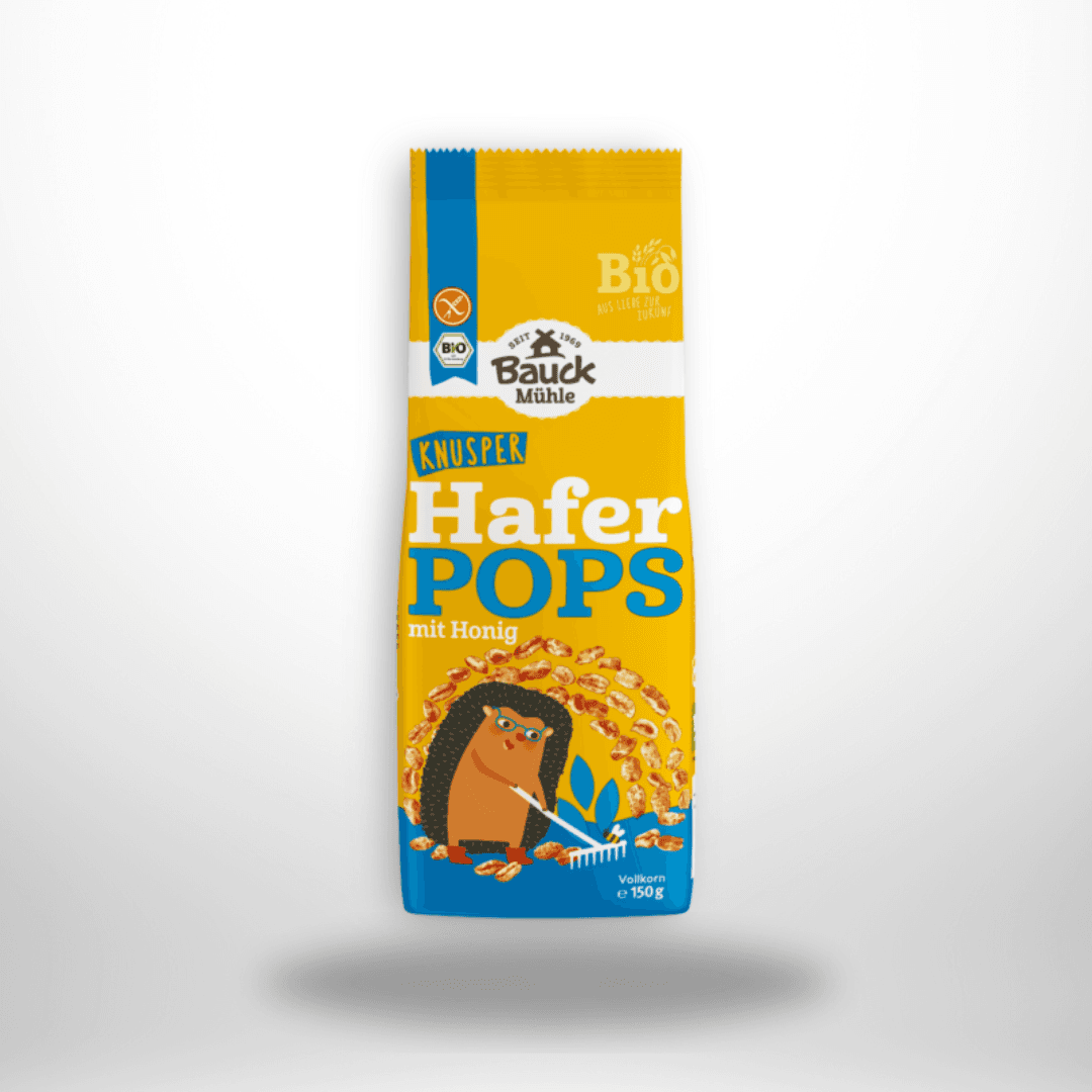 Bauck Haferpops mit Honig Bio 150g – Bild 1