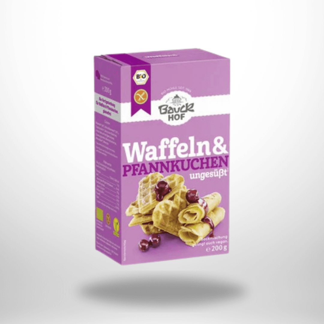 Bauck Waffeln und Pfannkuchen Teigmischung Bio 200g