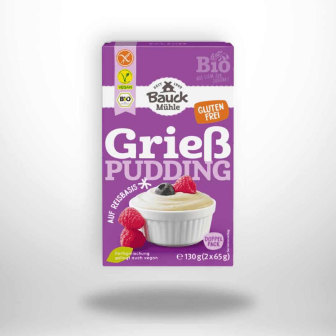 Bauck Grießpudding Bio 130g – Bild 1