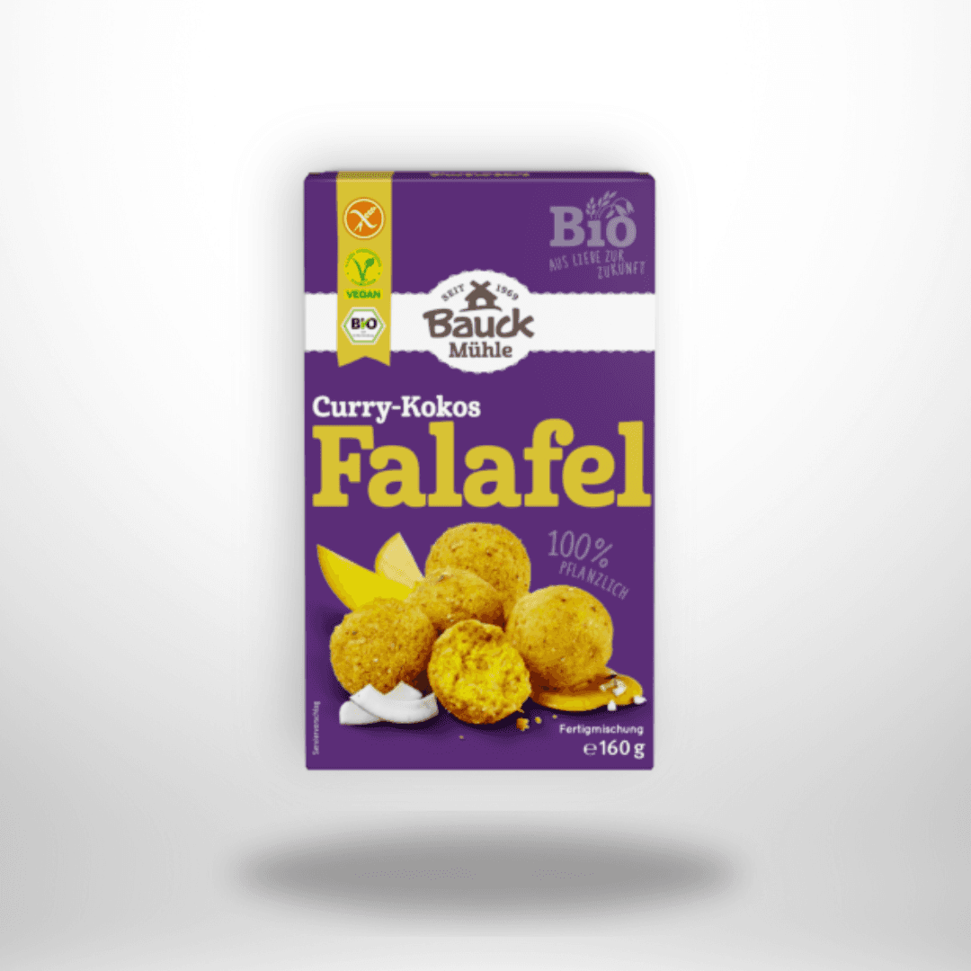Bauck Falafel Curry-Kokos Fertigmischung Bio 160g
