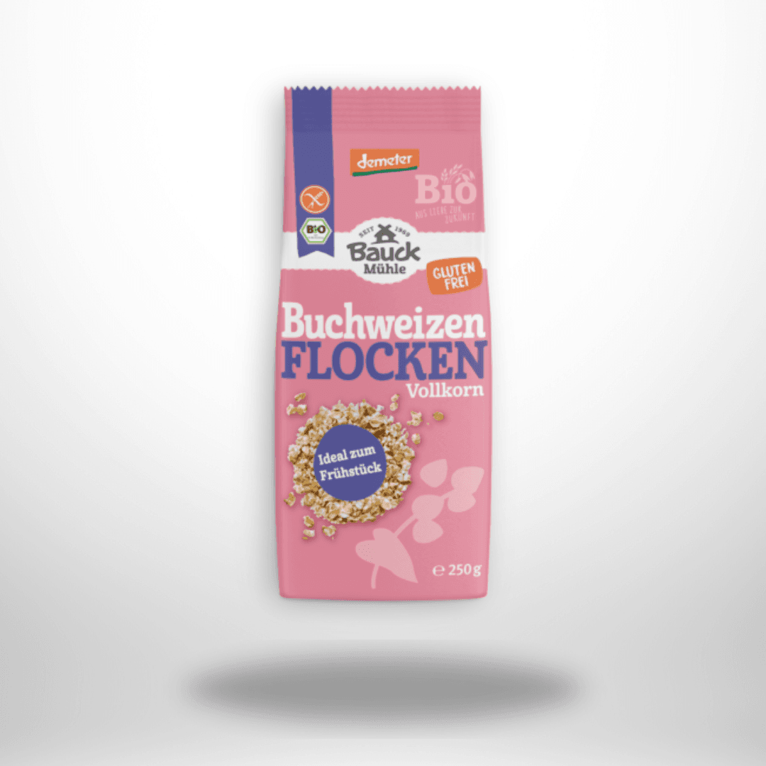 Bauck Buchweizenflocken Bio 250g – Bild 1