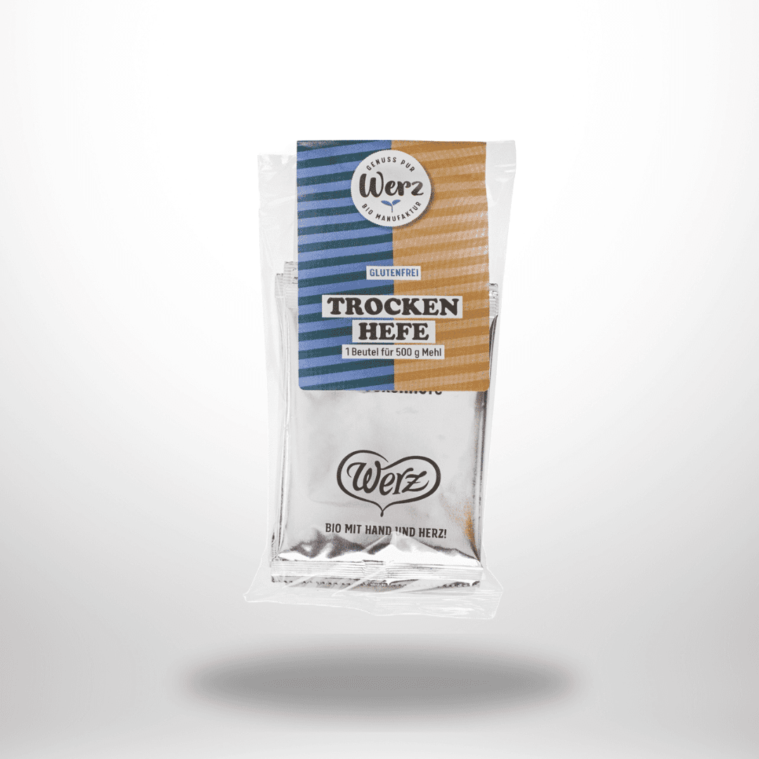 Werz Trockenhefe Bio 45g – Bild 1