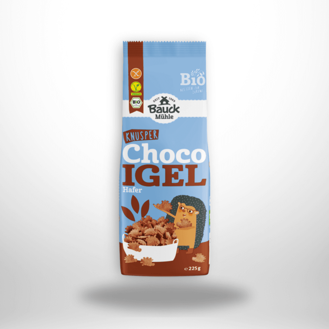 Bauck Choco Igel Hafer Bio 225g – Bild 1