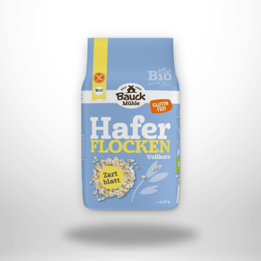 Bauck Haferflocken Zartblatt Bio 425g – Bild 1