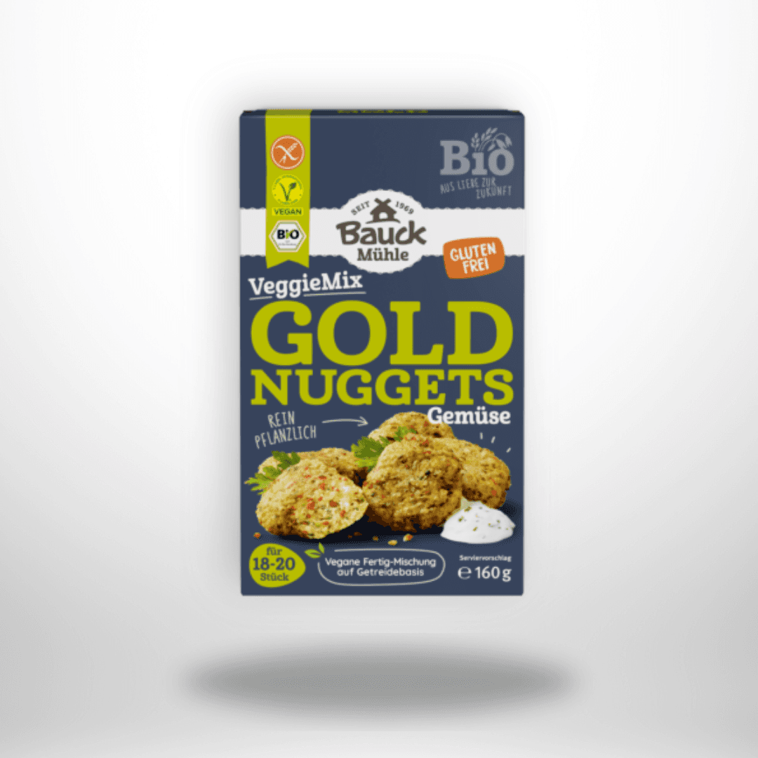 Bauck VeggieMix Goldnuggets Gemüse Bio 160g – Bild 1