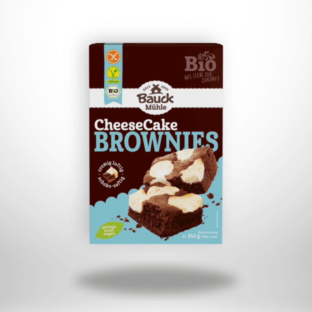 Bauck Backmischung Cheesecake Brownies Bio 350g