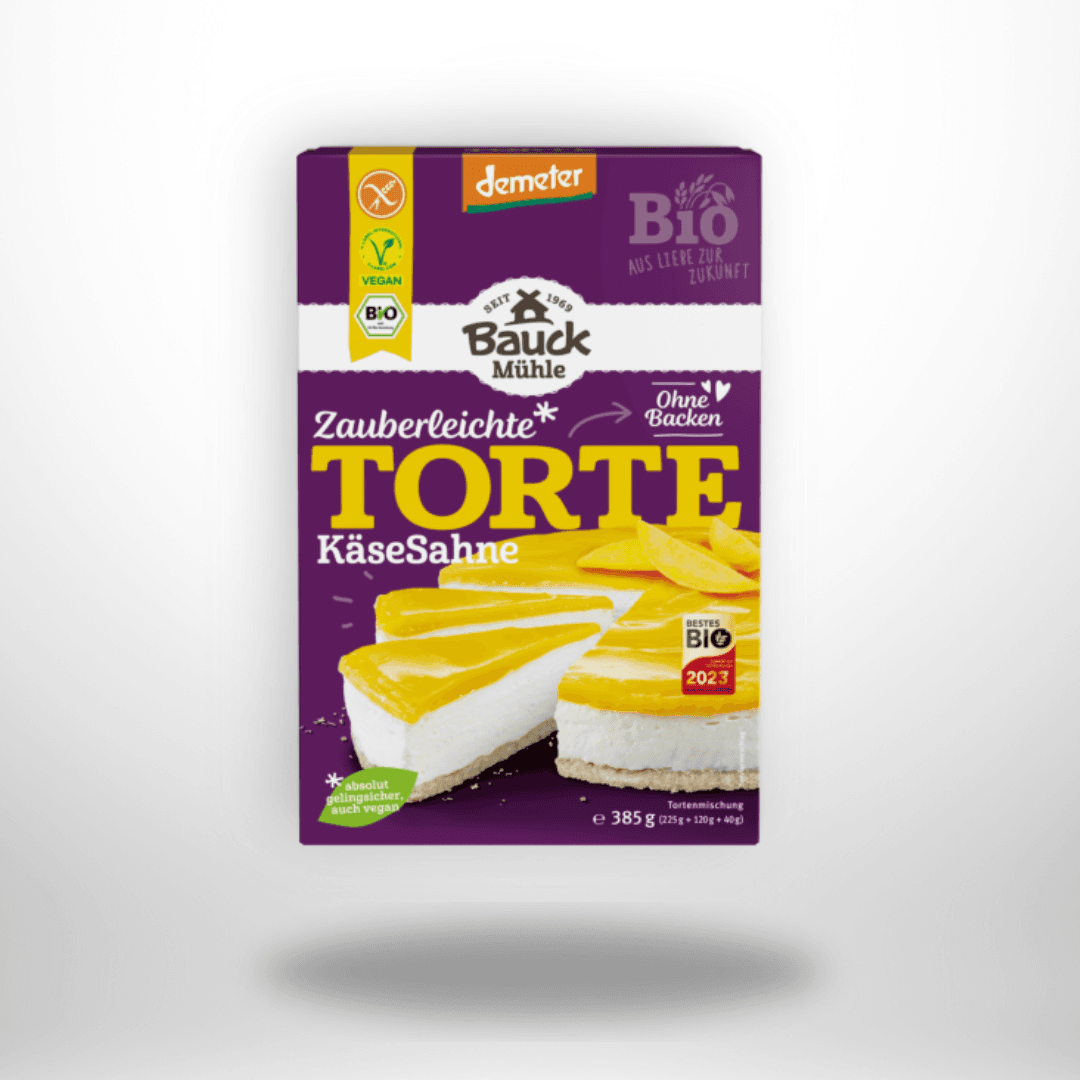Bauck Backmischung Käse Sahne Torte Bio 385g