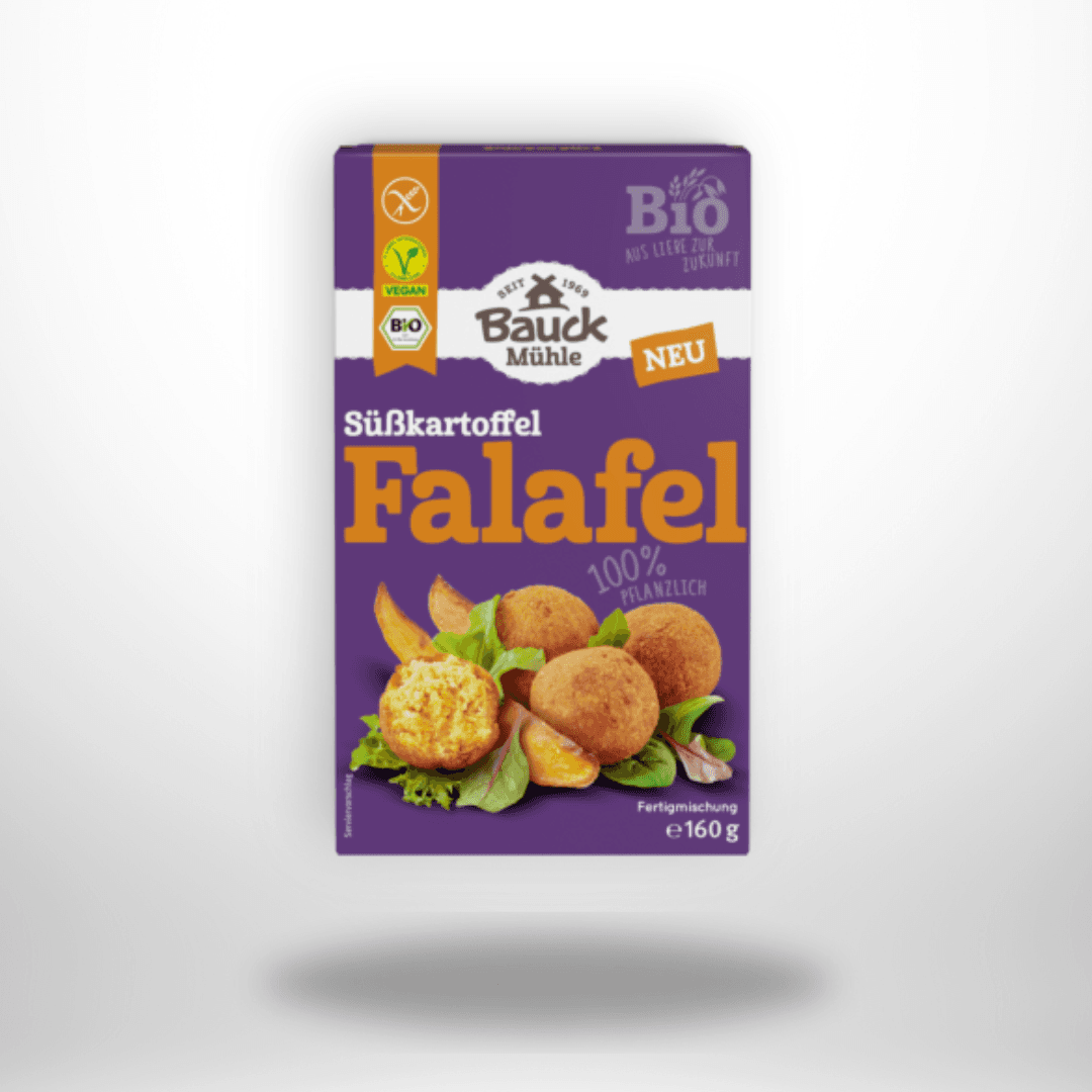 Bauck Süßkartoffel Falafel Fertigmischung Bio 160g – Bild 1