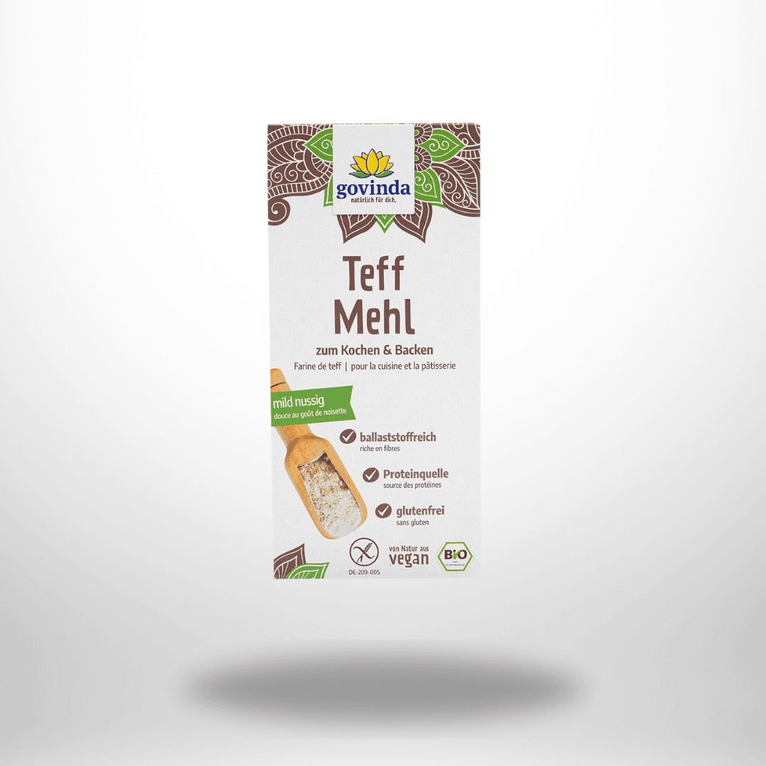 Govinda Teff Mehl Bio 450g – Bild 1