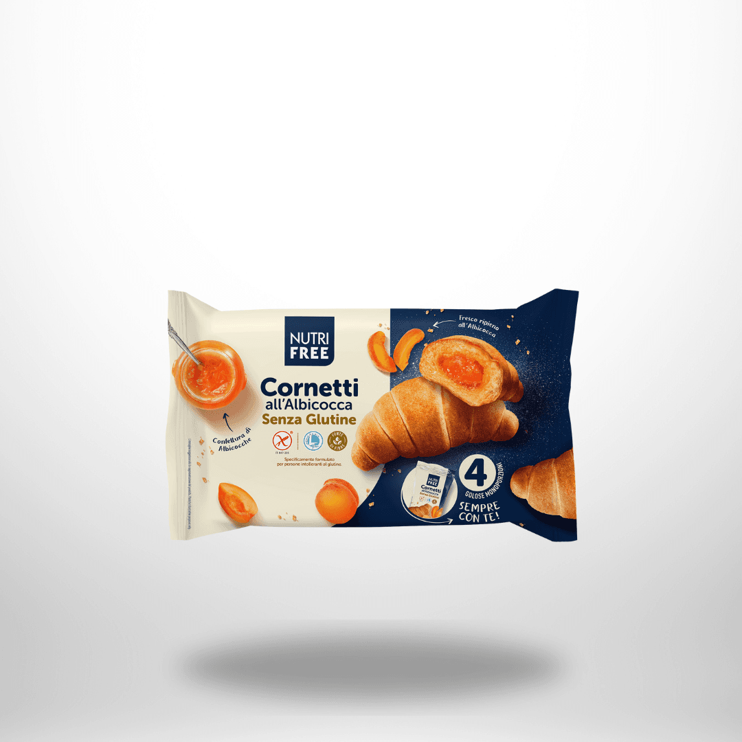 Nutrifree Cornetti all Albicocca 130g – Bild 1