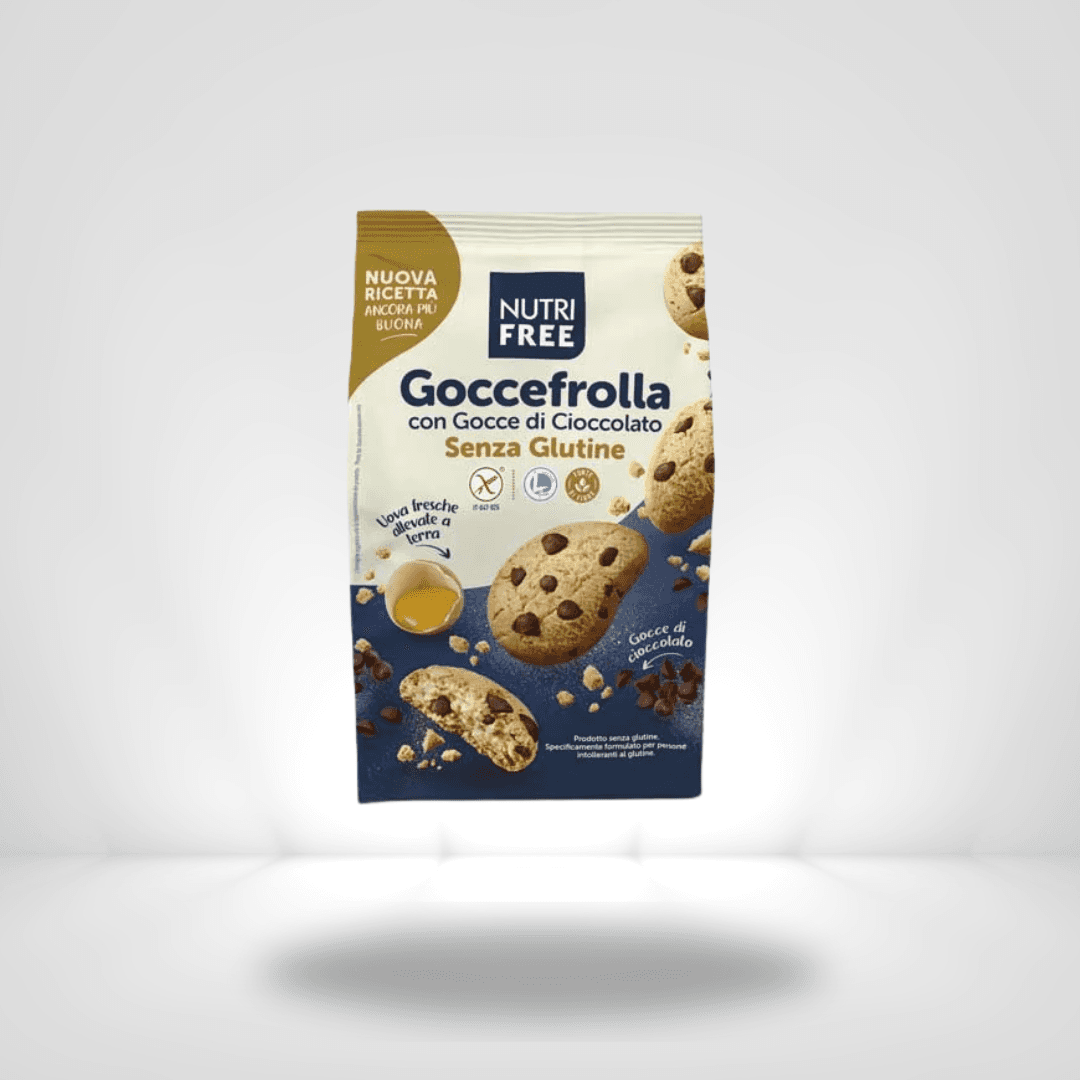 Nutrifree Goccefrolla Kekse mit Schoko-Drops 300g – Bild 1
