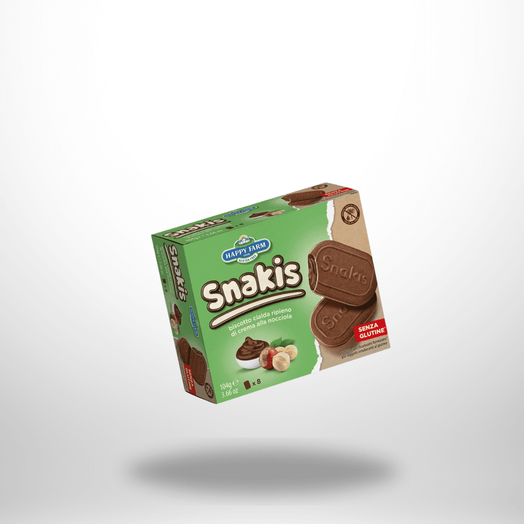 Happy Farm Snakis alla Nocciola 104g – Bild 1