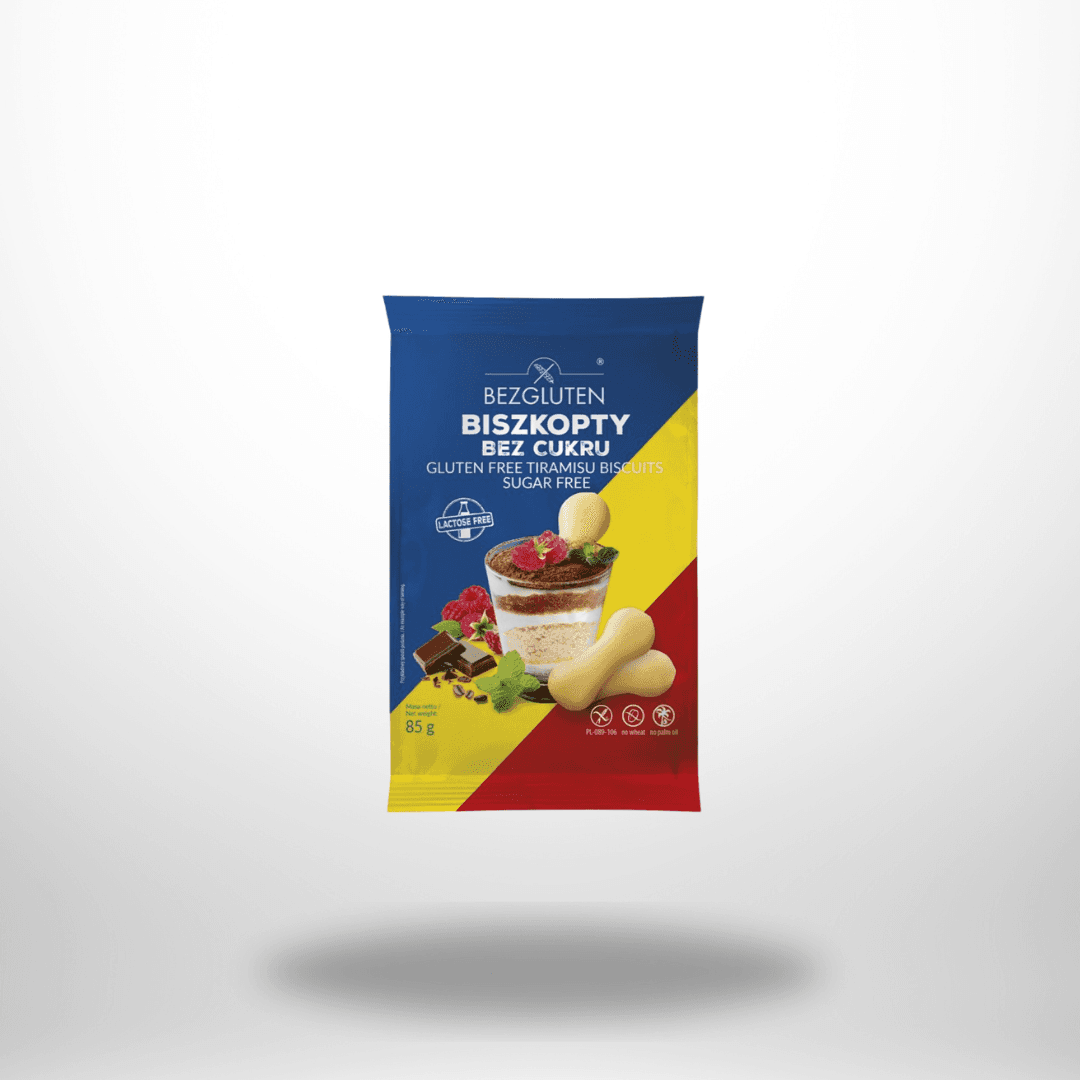 Bezgluten zuckerfreie Löffelbiskuits 85g