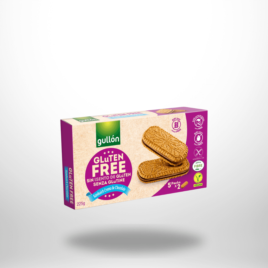 Gullon Sandwich Schokoladen-Kekse 220g – Bild 1