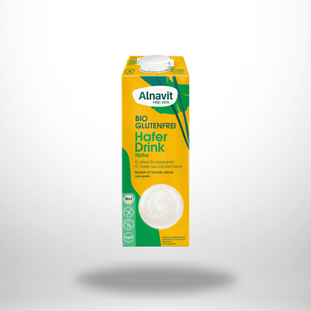 Alnavit Hafer Drink Natur Bio 1l – Bild 1