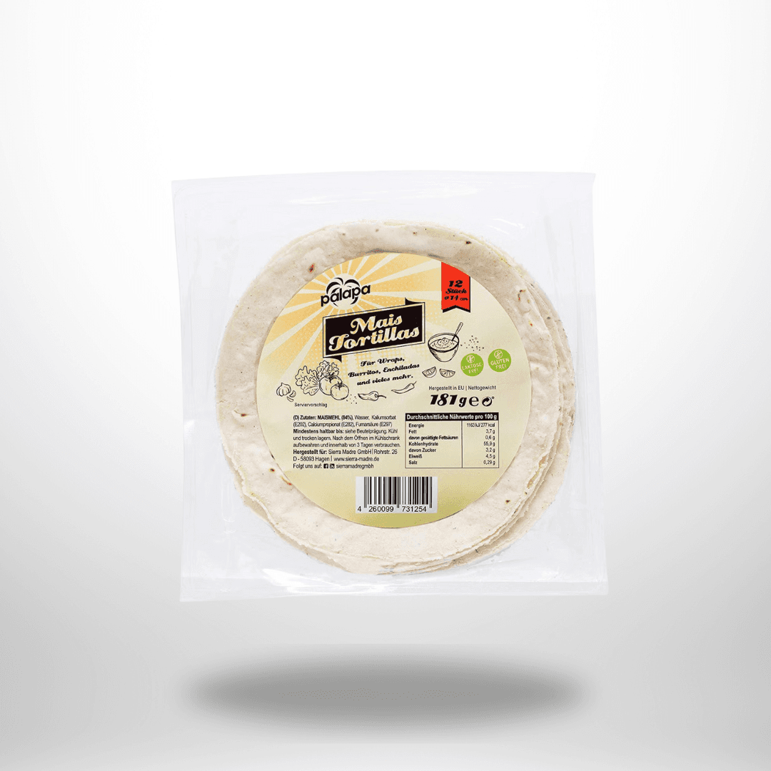 Palapa Mais Tortillas (12 Stück) 180g