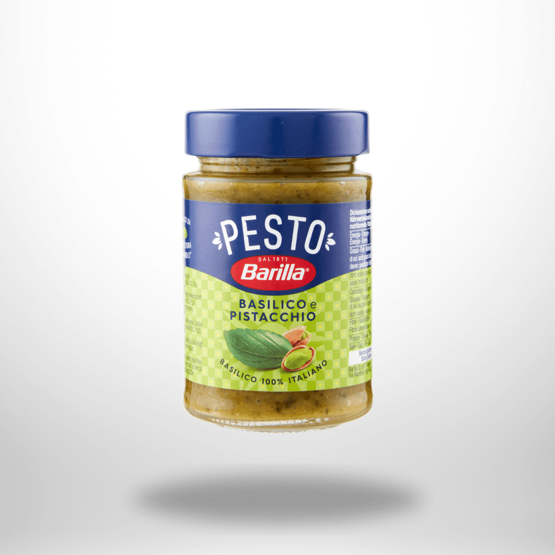 Barilla Pesto Basilico e Pistacchio 190g – Bild 1