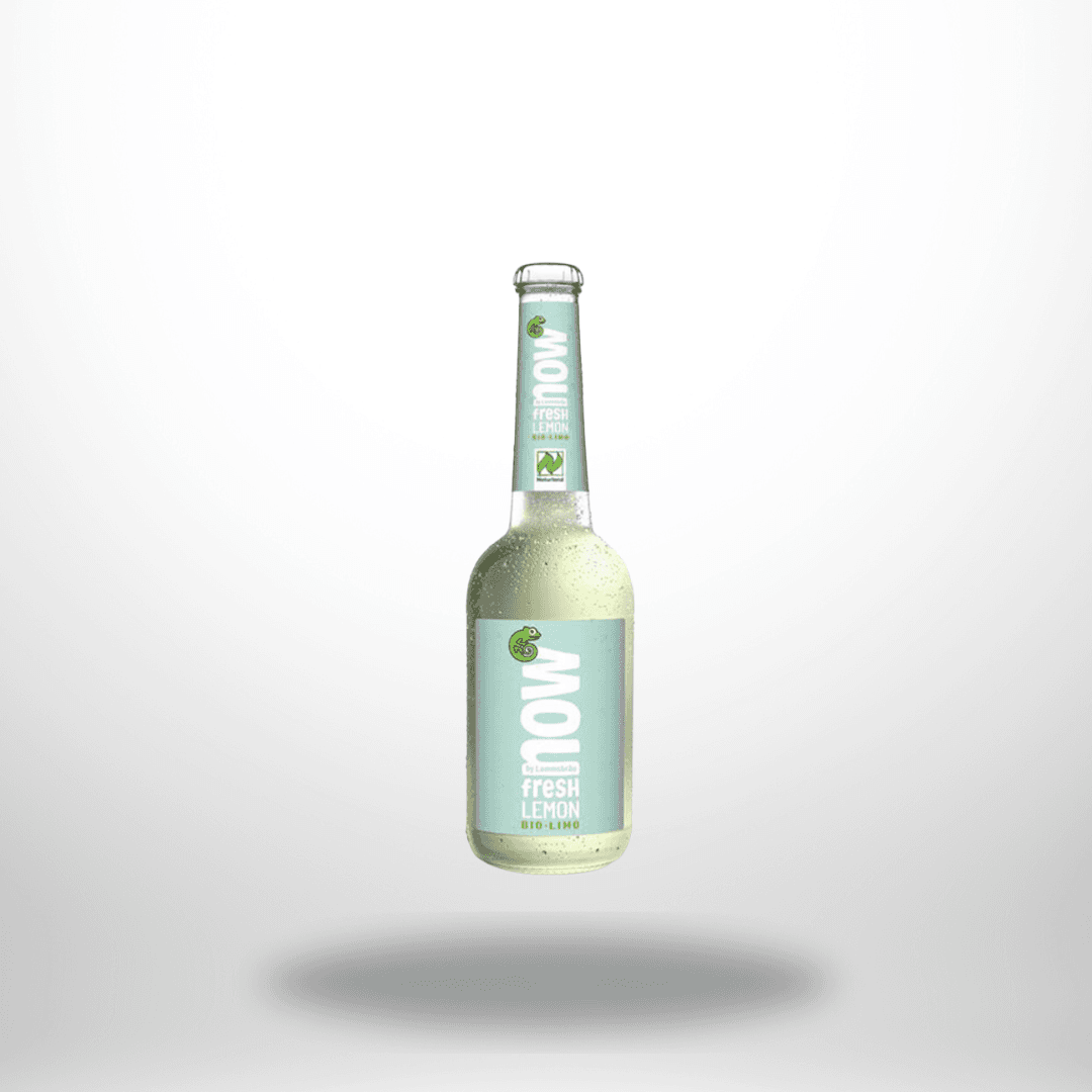 now Bio Limo Fresh Lemon 330ml – Bild 1