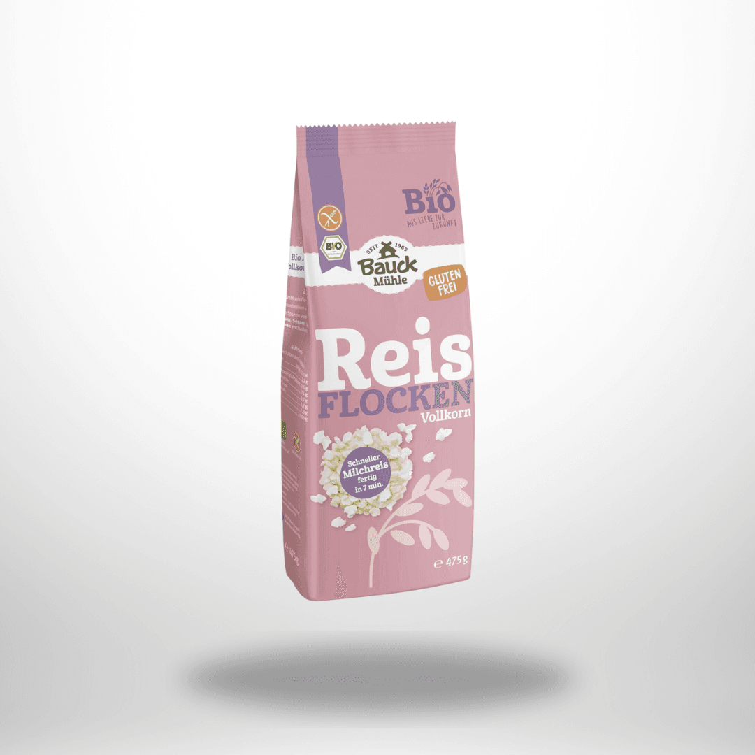 Bauck Reisflocken Bio 425g – Bild 1