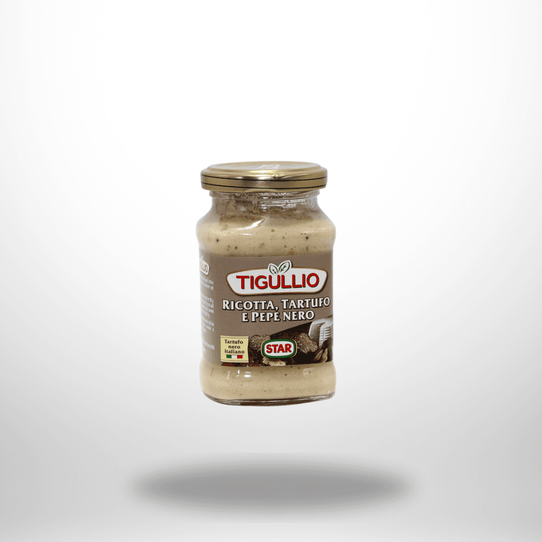 Tigullio Pesto Ricotta. Tartufo e Pepe Nero 185g – Bild 1