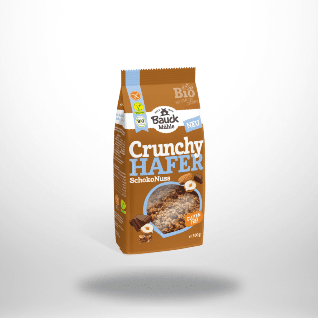 Bauck Hafer Crunchy SchokoNuss Bio 300g – Bild 1