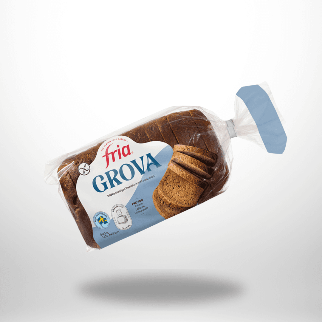 Fria Grova Brot mit Leinsamen tiefgefroren 500g – Bild 1