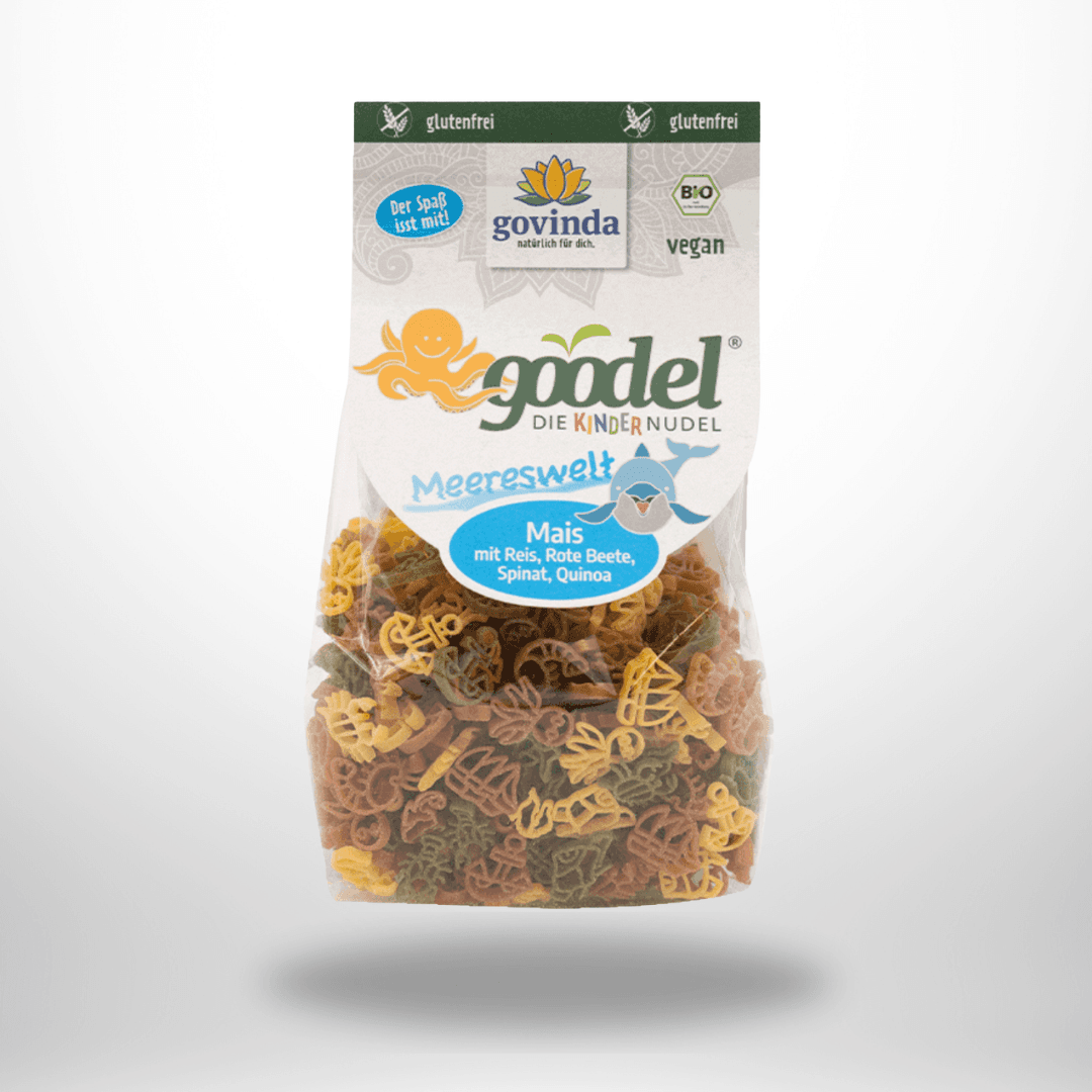 Govinda goodel Meereswelt Kindernudeln Bio 250g – Bild 1