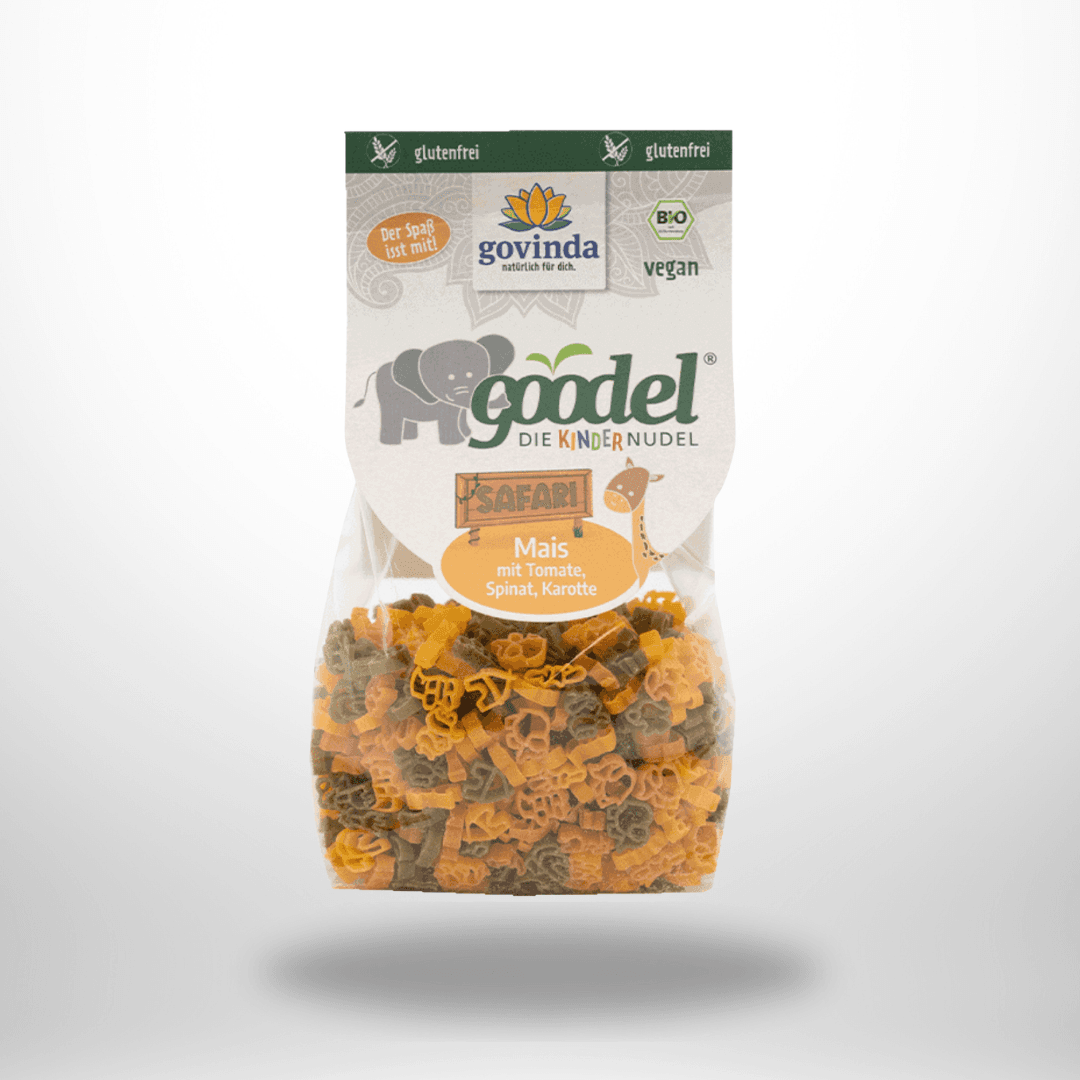 Govinda goodel Safari Kindernudeln Bio 250g – Bild 1