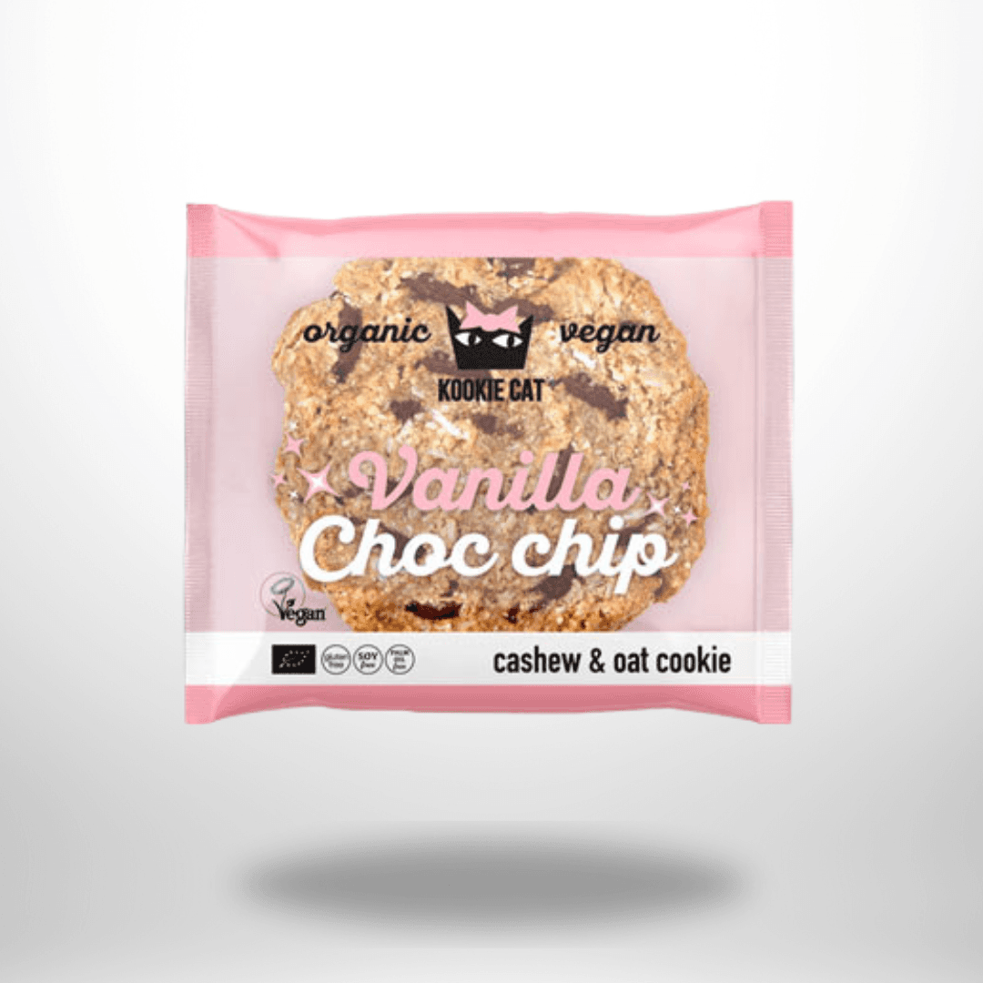 Kookie Cat Vanilla Choc Chip Bio 50g – Bild 1