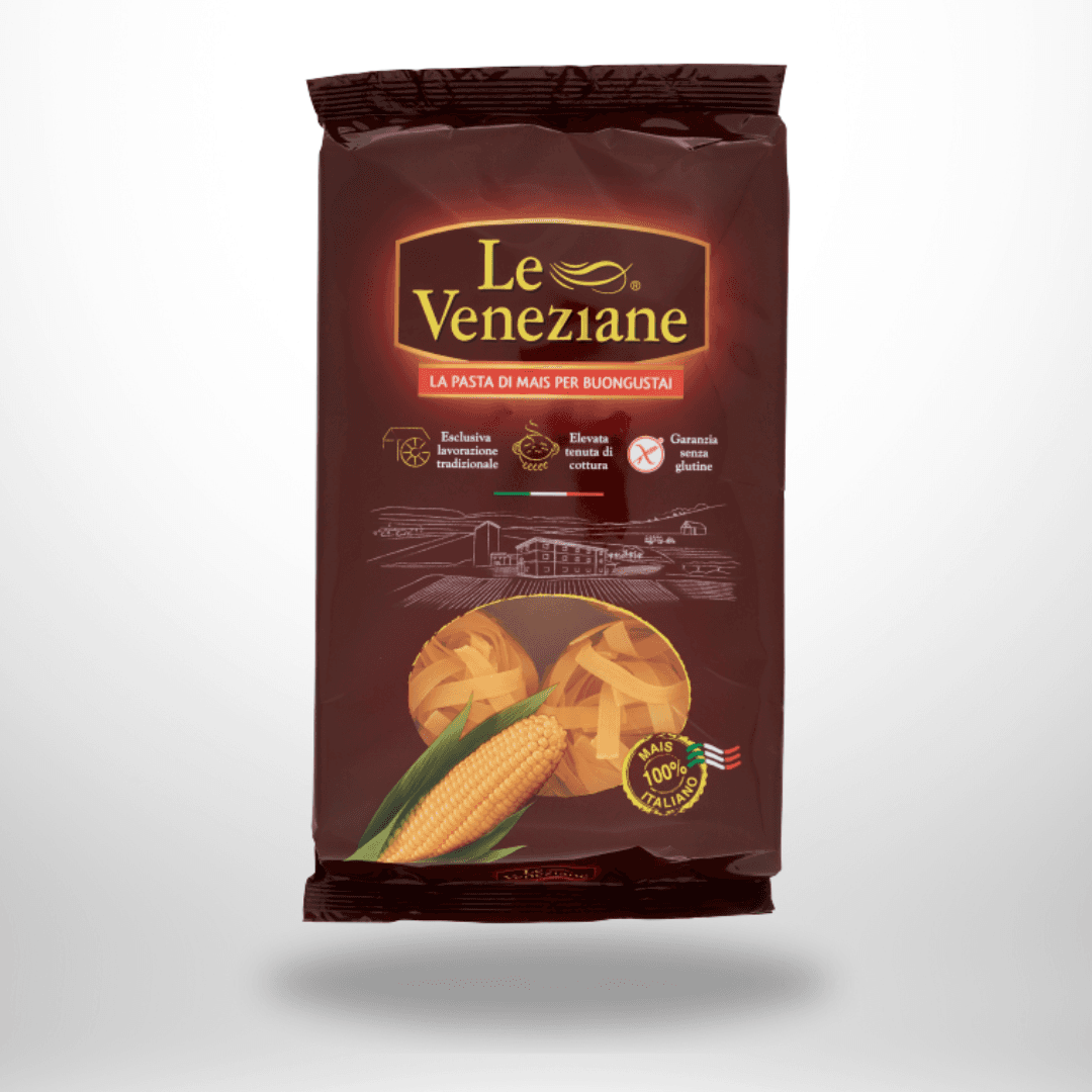 Le Veneziane Fettuccine Mais 250g – Bild 1