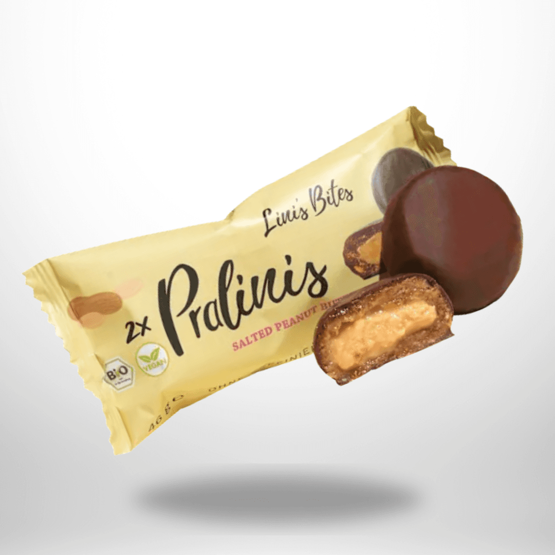 Linis Bites Pralinis Salted Peanut Butter Bio 46g – Bild 1