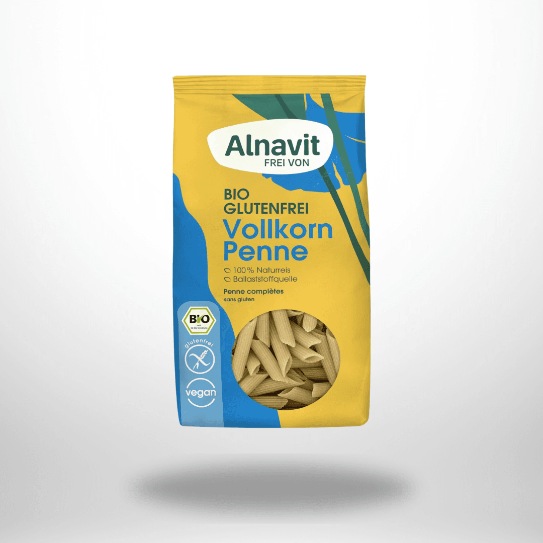Alnavit Vollkorn Penne Bio 250g – Bild 1