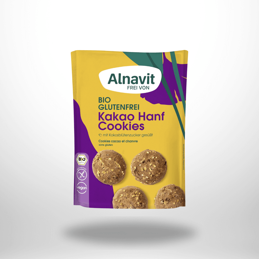 Alnavit Kakao Hanf Cookies Bio 125g