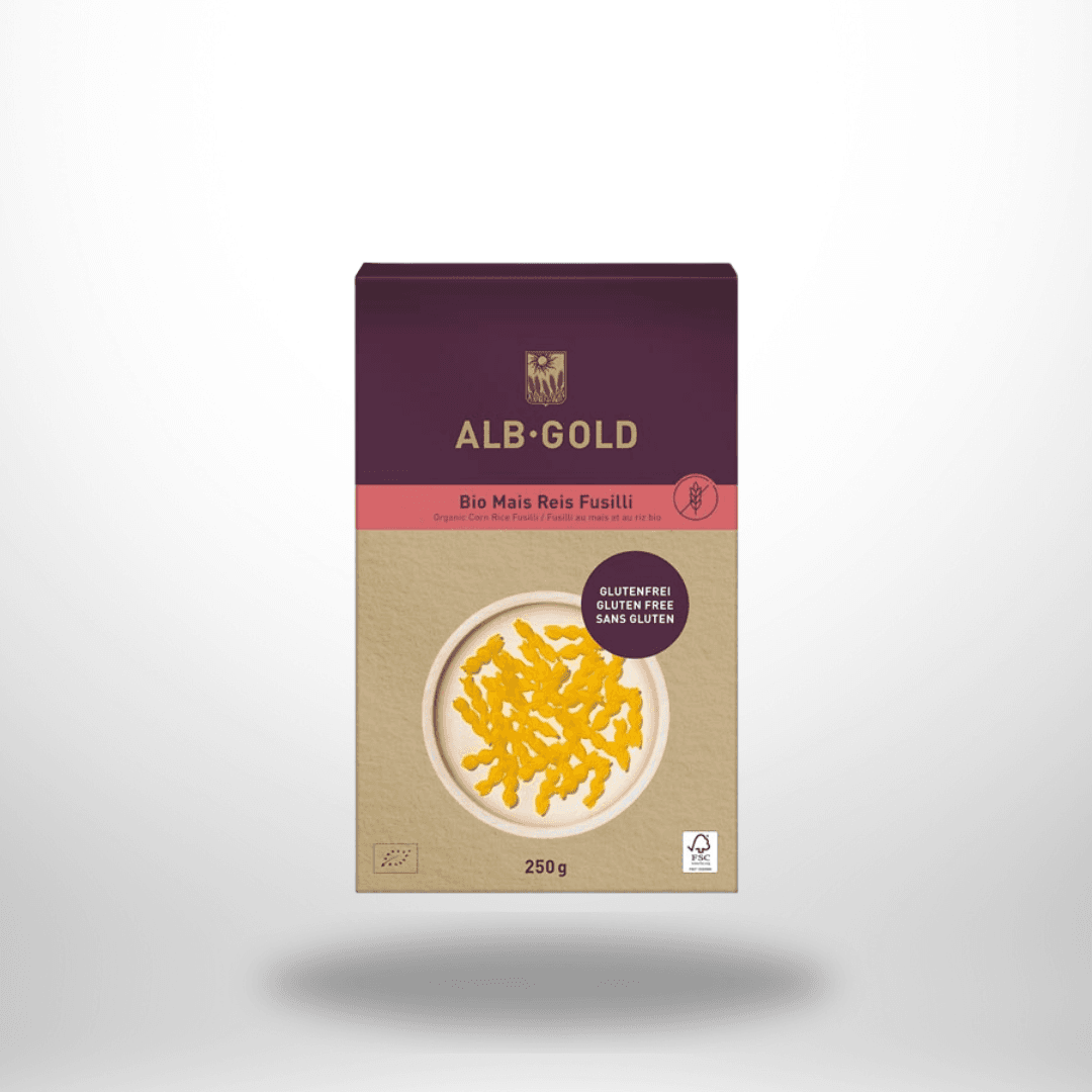 ALB-GOLD Mais Reis Fusilli Bio 250g