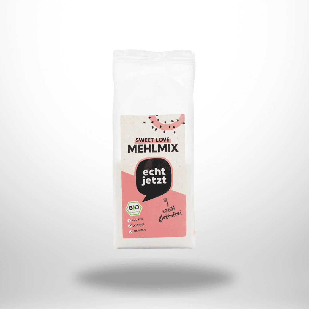 echt jetzt! Bio Backmischung Sweet Love 500g – Bild 1