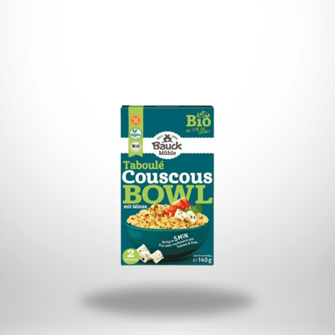 Bauck Taboulé Couscous Bowl mit Minze Fertigmischung Bio 140g – Bild 1