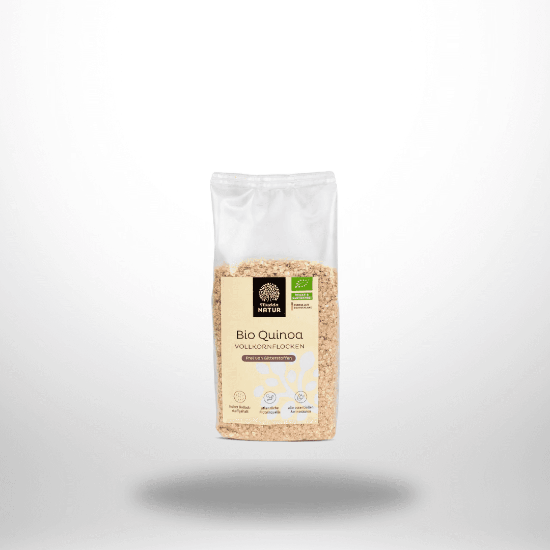 Mudda Natur Quinoa Vollkornflocken Bio 300g – Bild 1