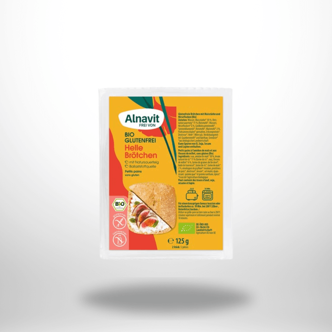Alnavit Helle Brötchen Bio (2 Stück) 125g
