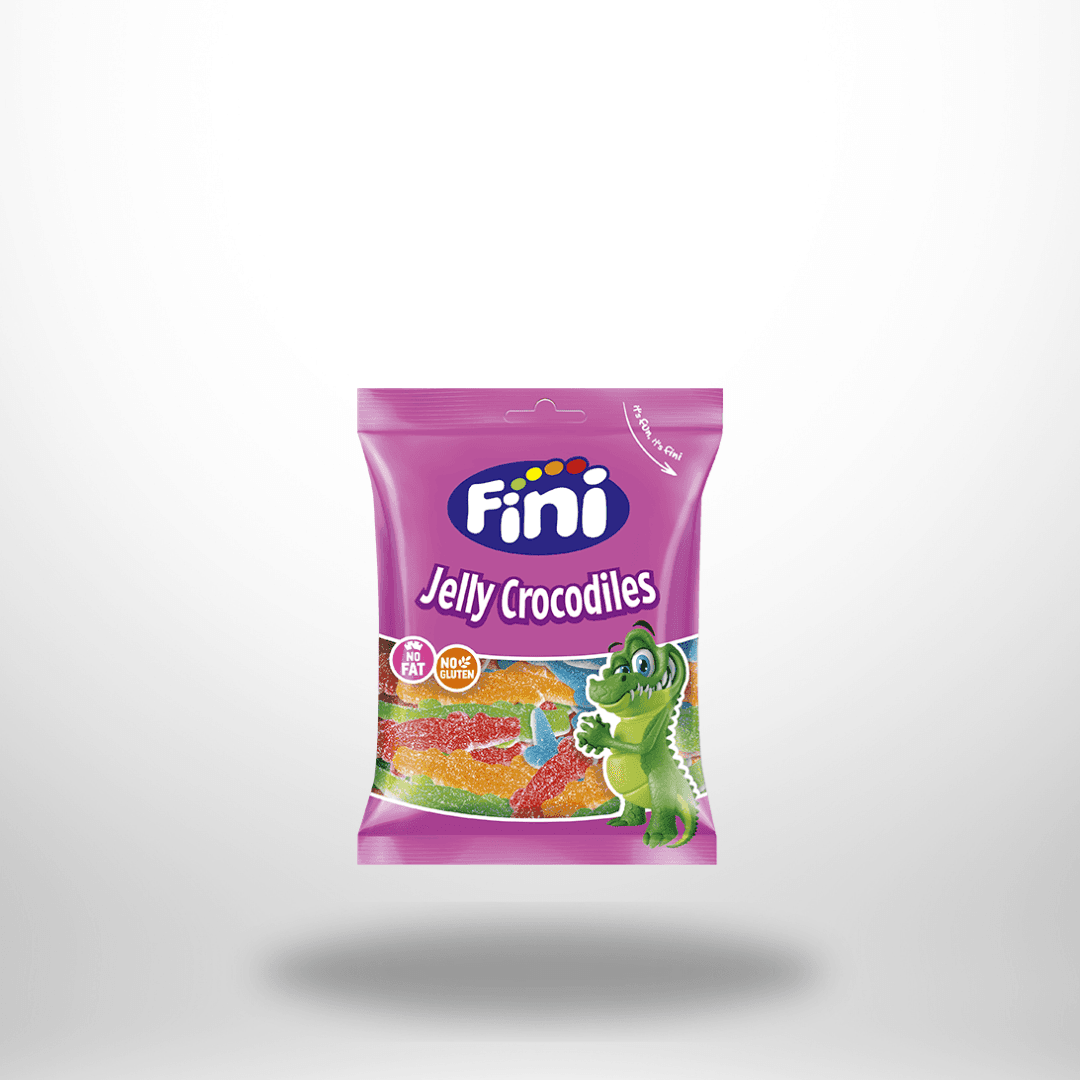 Fini Jelly Crocodiles 90g – Bild 1